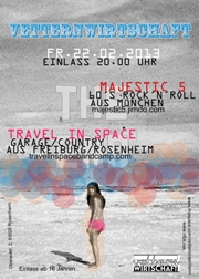 Majestic 5 + Travel in Space - Konzert Majestic 5 + Travel in Space - Konzert