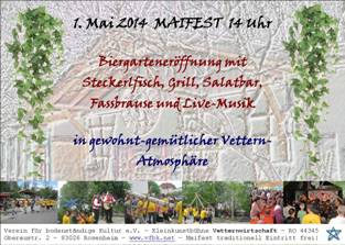 Maifest in der Vettern Maifest in der Vettern
