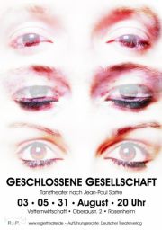 RiP Sartre Dominik Frank "Geschlossene Gesellschaft" RiP Sartre Dominik Frank "Geschlossene Gesellschaft"