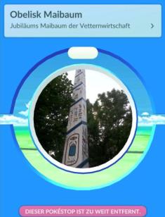 Pokstop am MaiObelisk