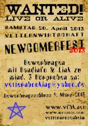 Bewerbe Dich und Deine Band zum Newcomerfest! Bewerbe Dich und Deine Band zum Newcomerfest!
