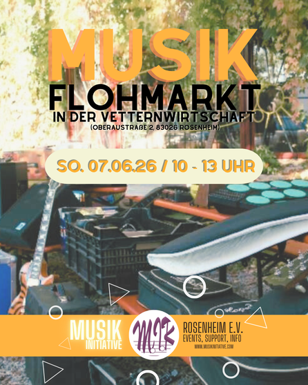 Musikflohmarkt der MIR Juni 2026