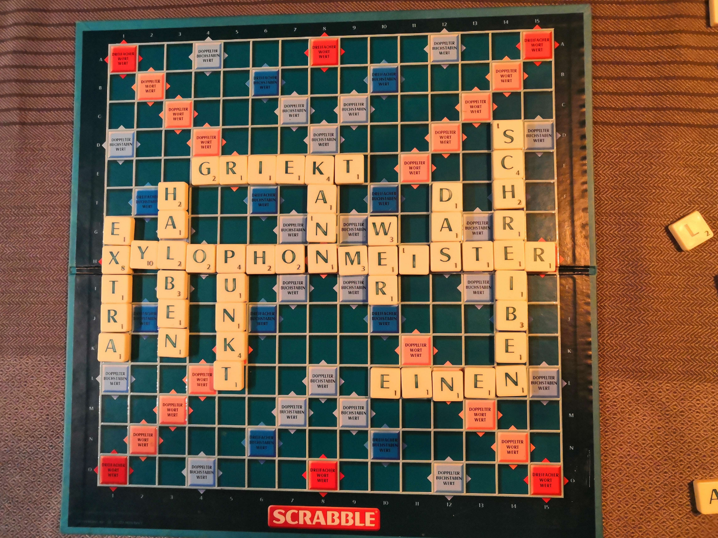 Scrabble-Turnier in der Vetternwirtschaft